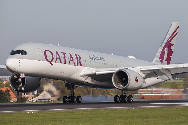 Qatar 787 Collides With A350