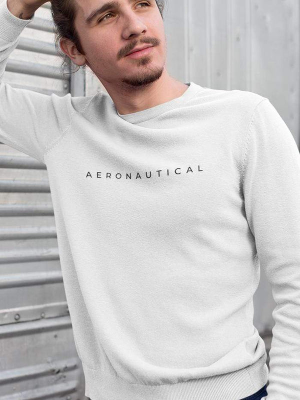 Spaced Sweater - White/Grey